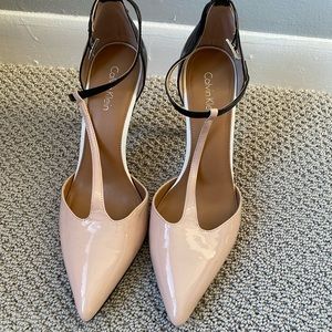 Calvin Klein T-Strap pumps